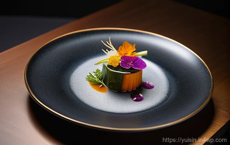 채식 요리의 변화  전통 요리의 현대적 재구성 - A vibrant, overhead shot of a modern vegan Bibimbap, artfully arranged in a minimalist white ceramic...